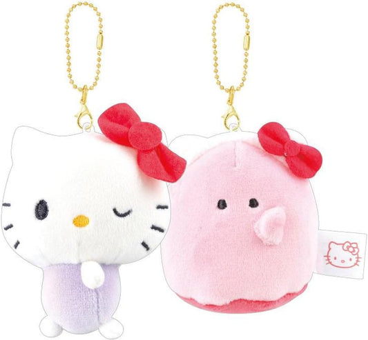 Hello Kitty Sanrio Characters x Obakaine Nico Ni Key Chain