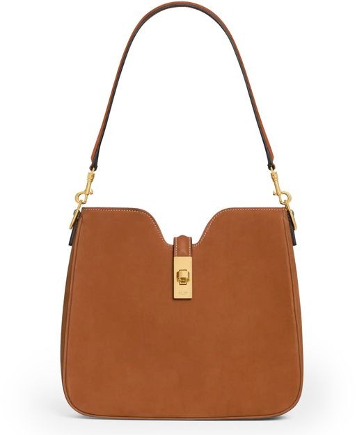 CELINE Small Camille 16 soft bag in nubuck calfskin - Image 1