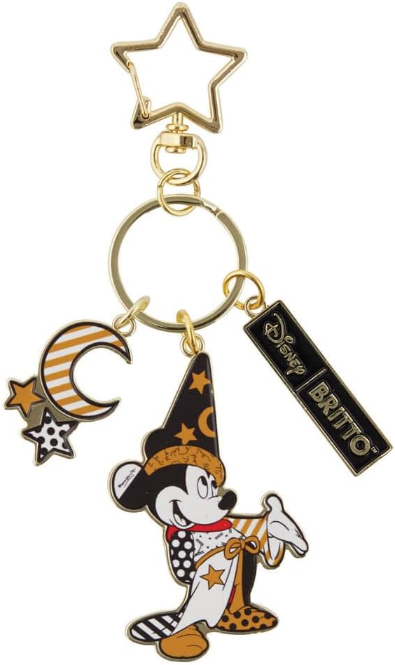 Enesco Disney Britto Midas Unisex Adult Keyring, Multicoloured, 6 Inches