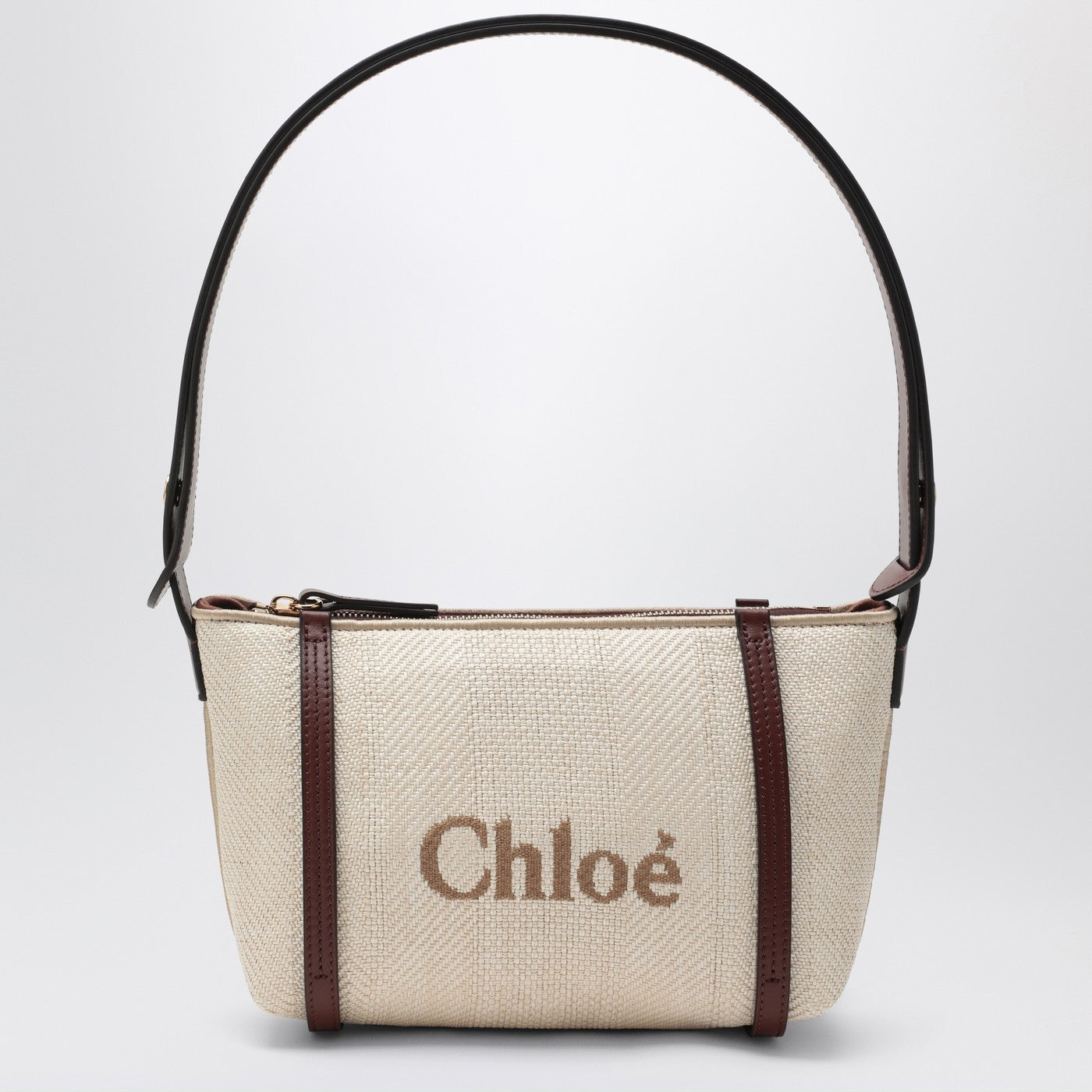 Chloe 砂のキャンバスのクロエ・クロエキャリーバッグ - Image 1