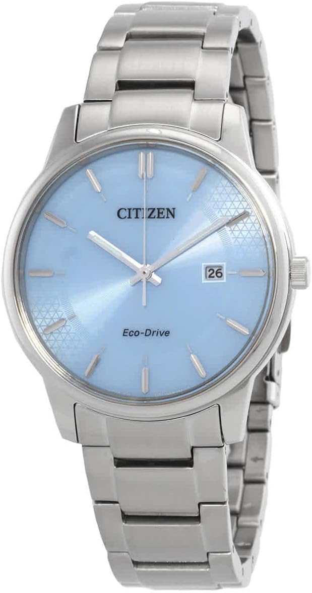 Citizen Eco-Drive Pair Blue Dial Men's Watch BM6978-77L, Bracelet
