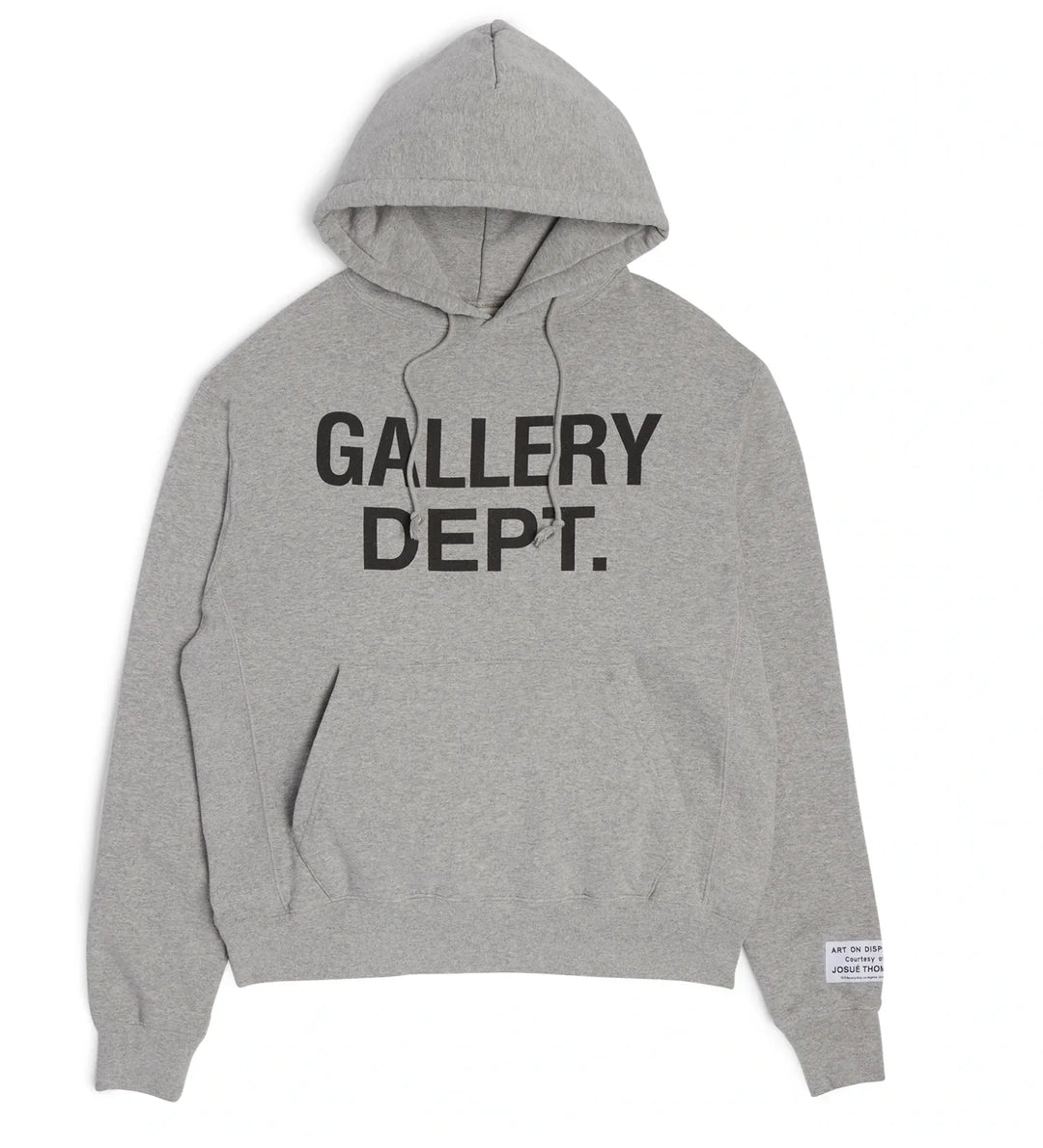 GALLERY DEPT. ENGLISH LOGO GREY HOODIE