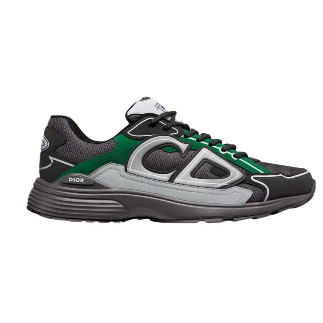 DIOR B30 'DEEP GREY/GREEN MESH' TRAINER SNEAKER