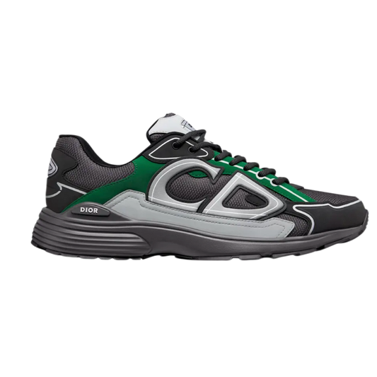 DIOR B30 'DEEP GREY/GREEN MESH' TRAINER SNEAKER