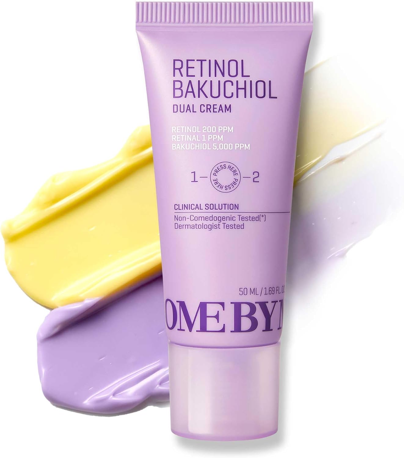 SOME BY MI Retinol Vactiol Dual Cream, 1.7 fl oz (50 ml), Aging Care, Wrinkle Skin, Firm Skin, Glossy Face, Moisturizing, Skin Texture, Korean Cosmetics