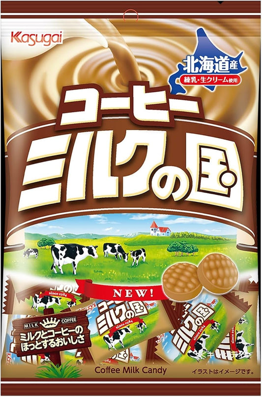 Kasugai Seika Coffee Milk Country 3.7 oz (106 g) (Official)