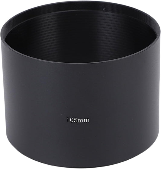 Sxhlseller 105mm Aluminum Alloy Lens Hood Matte Anti-Glare Interior 95mm Thread Mount Shade for DG OS HSM Sport and Telephoto Lens (60-600mm, 150-600mm, 400-800mm)