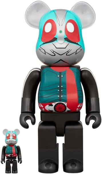BE@RBRICK Kamen Rider No. 2+1 100% & 400%