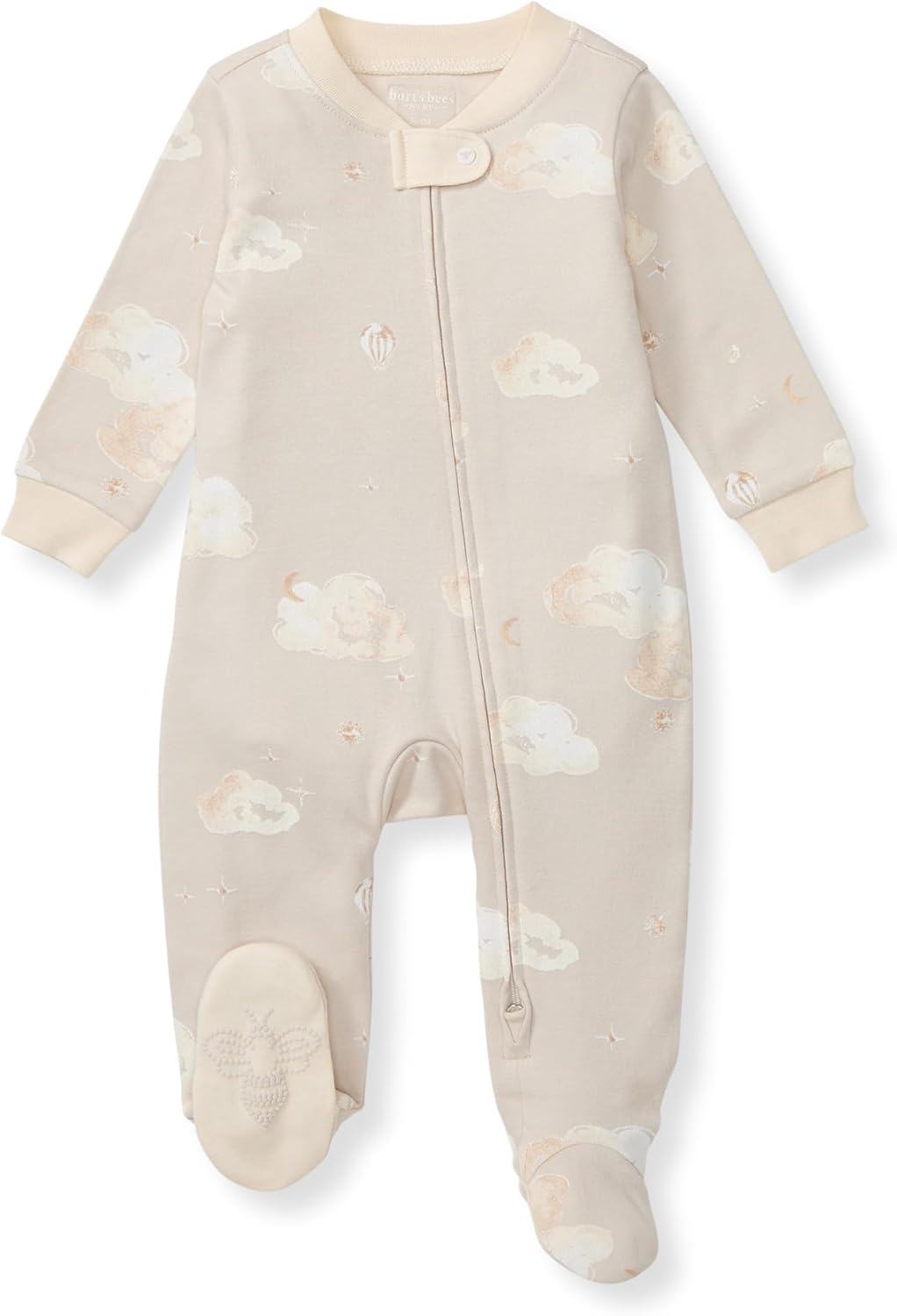 Burt's Bees Baby Pijama con pies de algodón orgánico para niños