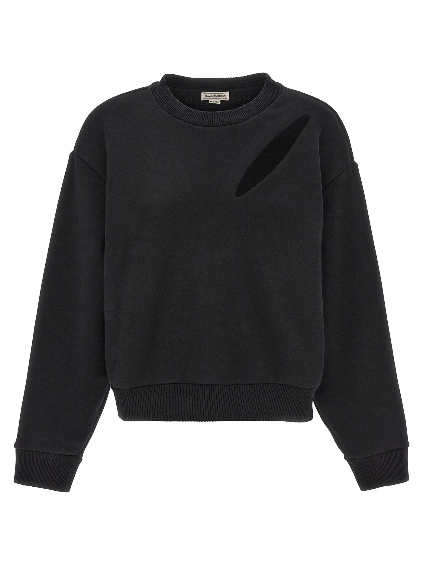 Alexander Mcqueen アレクサンダーマックイーン「カットアンドソーダー」スウェットシャツ - Image 1