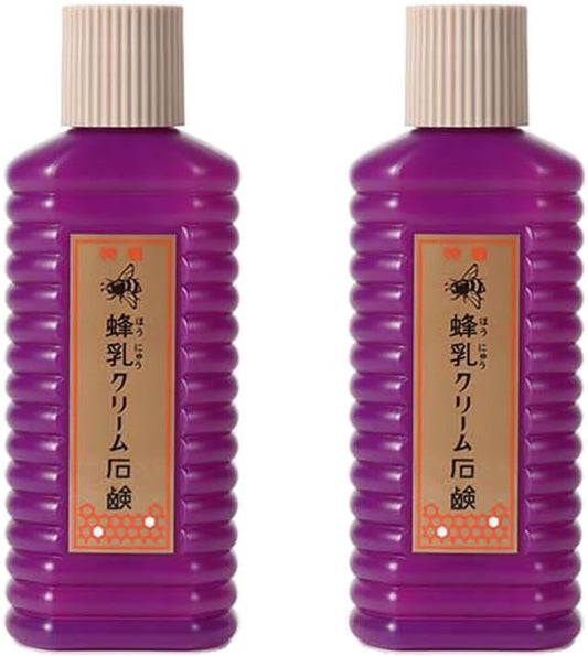 Bee Milk Cream Soap (Large) 6.8 fl oz (200 ml) (Set of 2)