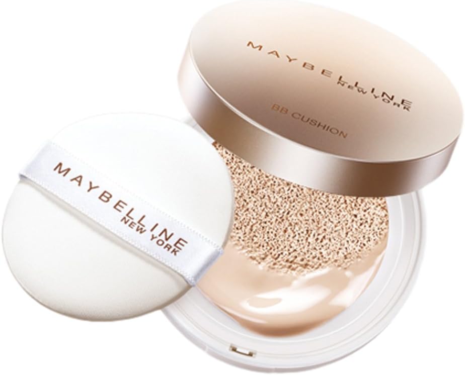 メイべリン ピュアミネラル BB フレッシュクッション ケース+レフィル セット 01 ナチュラル ベージュ