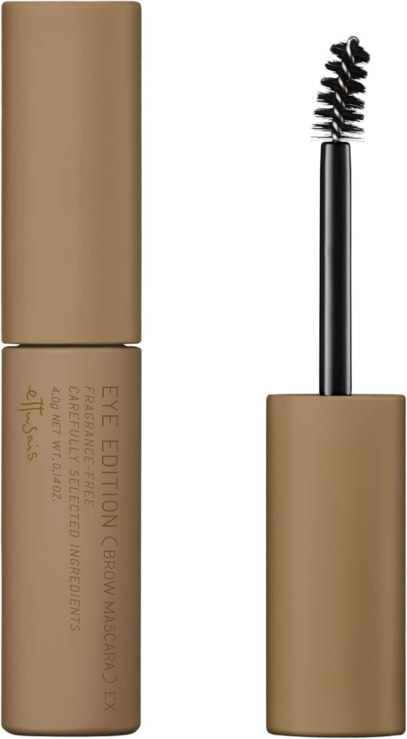 ettusais Eye Edition (Brow Mascara) EX01 Ash Milk Tea Eyebrow Mascara, Eyebrow Mascara, Waterproof 0.1 oz (4 g)