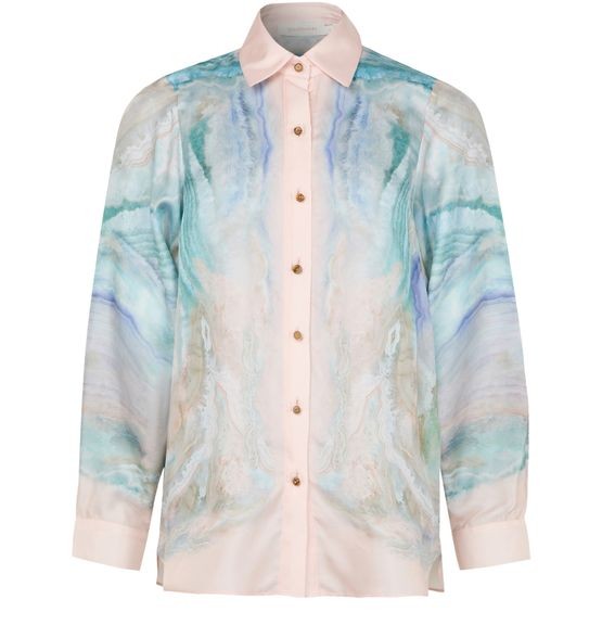 ZIMMERMANN Illuminate relaxed long sleeves shirt - Image 1