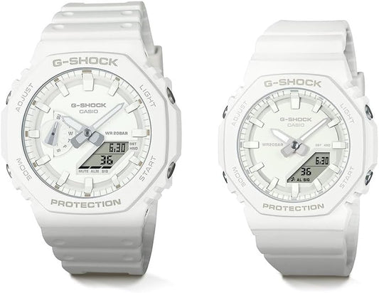 CASIO G-SHOCK G-SHOCK BABY-G GMA-P2100-7AJF GMA-P2100-7AJF Baby G Analog Digital Waterproof White Watch, white, sports