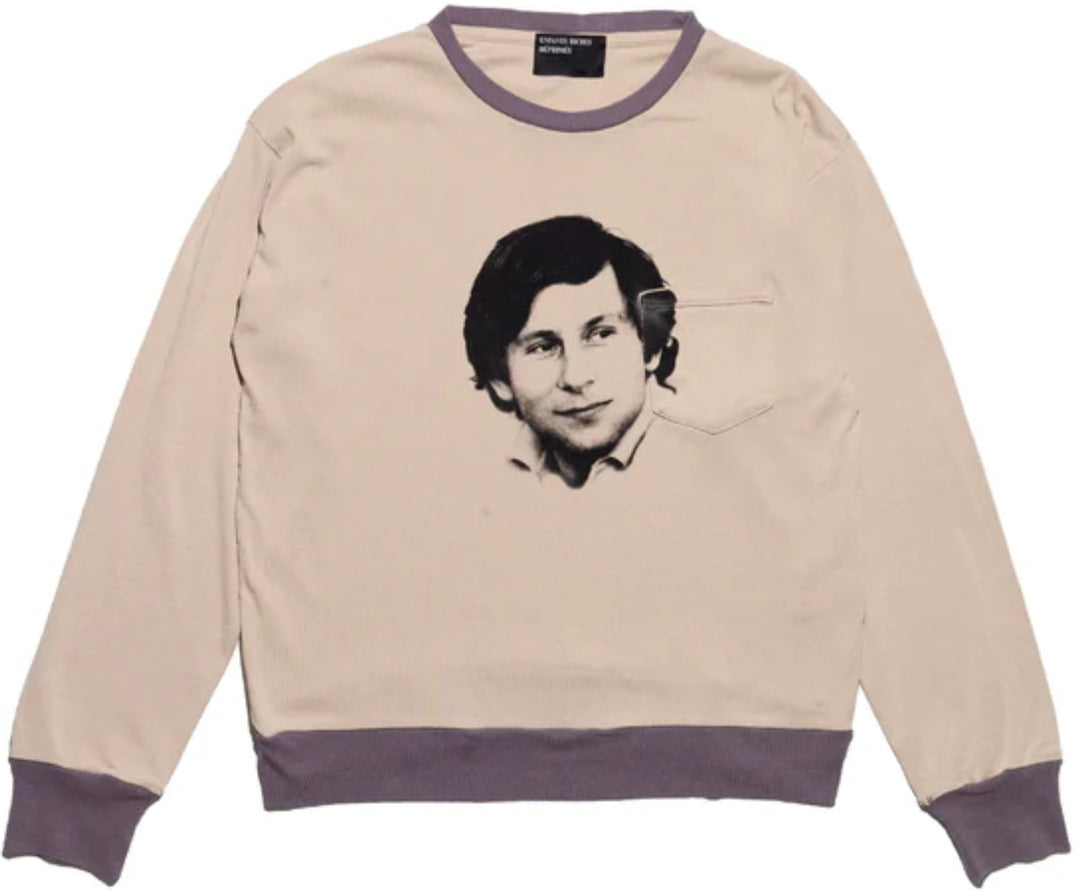 ENFANTS RICHES DÉPRIMÉS 'ROMAN P' BROWN LONGSLEEVE TEE
