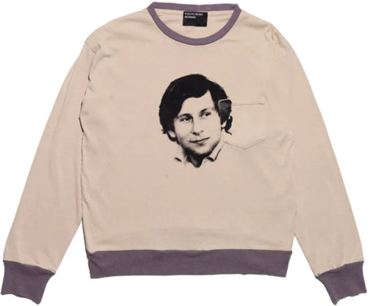 ENFANTS RICHES DÉPRIMÉS 'ROMAN P' BROWN LONGSLEEVE TEE
