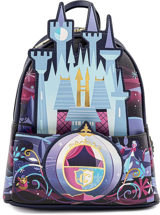 Loungefly Disney Cinderella Castle Mini Backpack