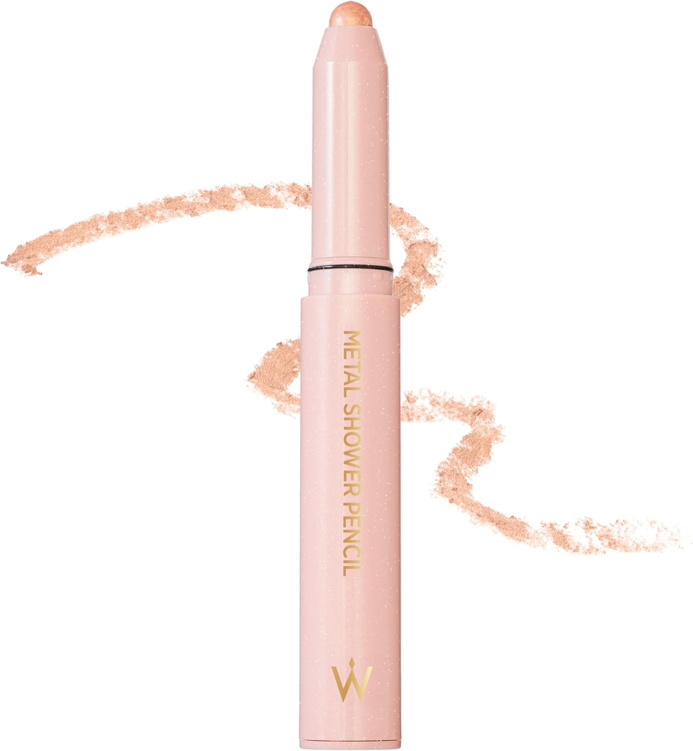 Wonjungyo Metal Shower Undereye Pencil, Waterproof, High Adhesion, 0.06 oz (1.6 g), 02 Sand Moon