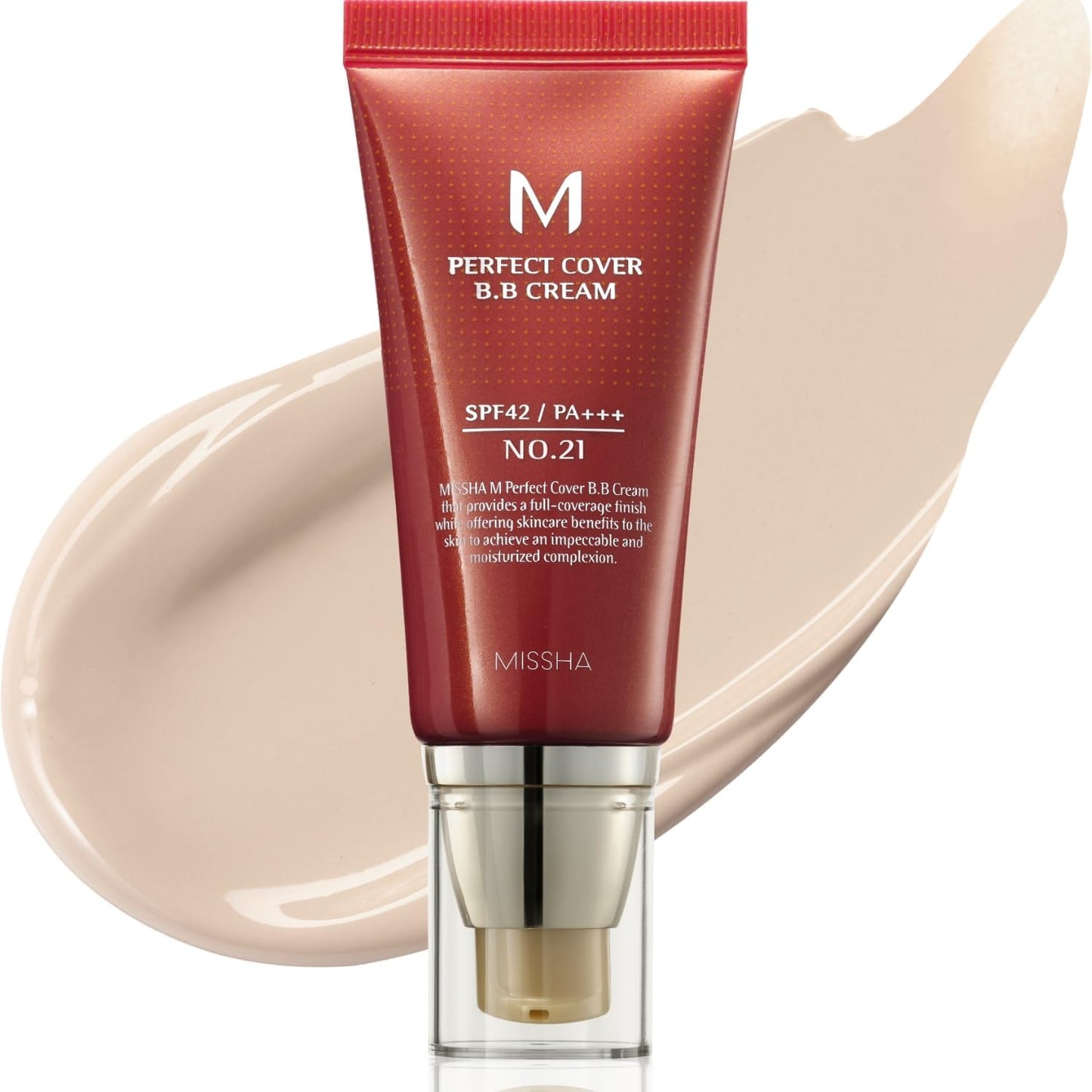 MISHA BB Cream UV No. 21 SPF42 PA+++ 1.7 fl oz (50 ml)