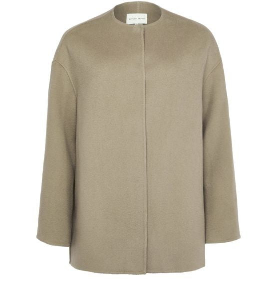 LOULOU STUDIO Gio short wool coat - Image 1
