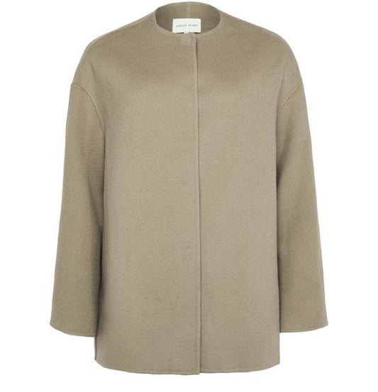 LOULOU STUDIO Gio short wool coat - Image 1
