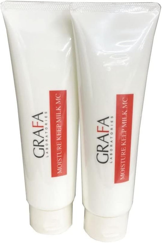 (4571107943317-2) Grapha Moisture Keep, Milk, MC 4.6 oz (130 g) x 2 Packs (4571107943317-2)