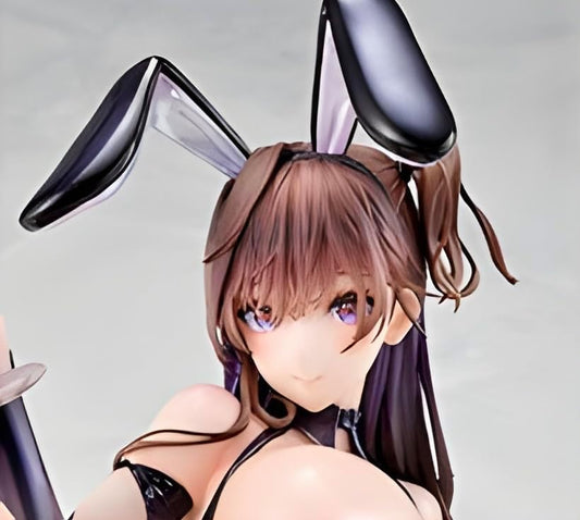 Pink Cat Native Casino Bunny 1/6 Scale Figure, Total Height: Approx. 5.7 inches (14.5 cm)