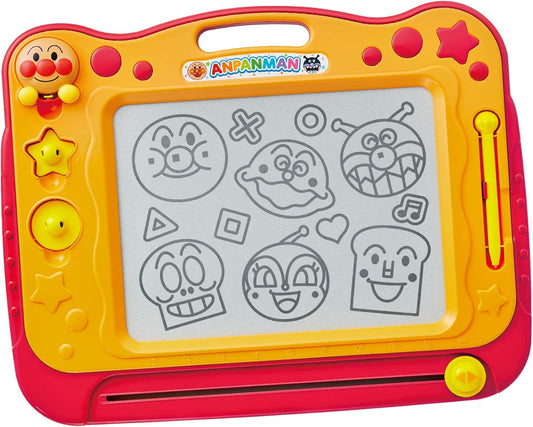 AGATSUMA Anpanman Can Draw Well! Genius Brain Drawing Classroom Suitable for Ages 1.5 and Up Drawing Toy