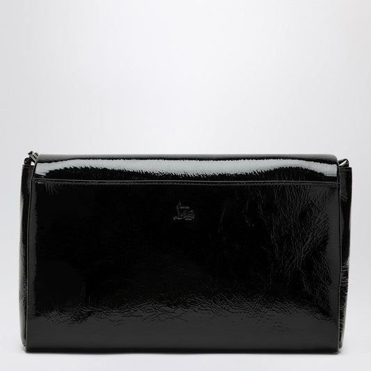 Christian Louboutin Loubi54ブラックパテントレザークラッチバッグ - Image 1