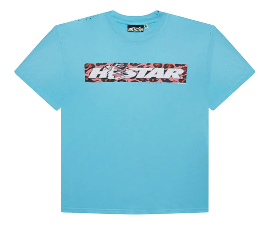 HELLSTAR 'BOX LOGO' BLUE TEE
