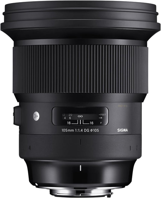 Sigma Sigma Canon EF Mount Lens 105mm F1.4 DG HSM Monofocal Telephoto Full Size Art SLR Only