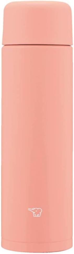 Zojirushi SM-MA35-PM Water Bottle, Seamless Stopper, Small Capacity, 11.8 fl oz (350 ml), Screw, Stainless Mug, Dahlia Pink, Integrated Stopper and Washer, Easy to Clean, 2 Washings Only