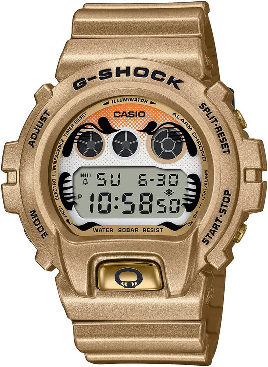 Casio DW-6900GDA-9JR Men's Wristwatch, Gold, Limited Edition / Gold (Tatsuro Design), sports