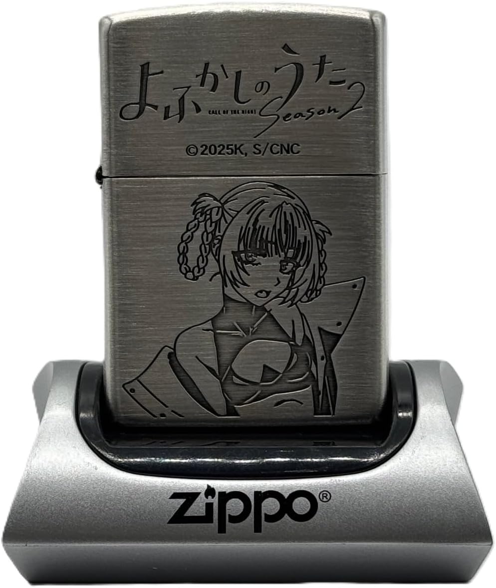 ZIPPO TV Anime Yofukano Uta Season 2 Oil Lighter Nazuna Nanusa Official Product