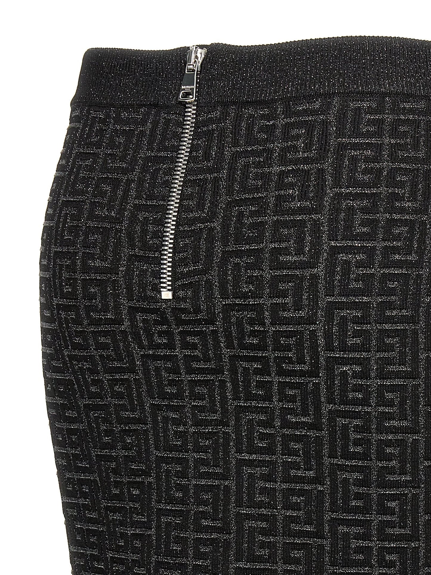 Balmain バルマン「モノグラム」スカート - Image 1