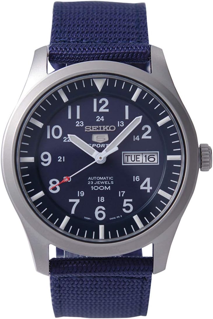 [セイコー] Seiko 5 Sport Automatic Navy Dial Mens Watch SNZG11K1 [並行輸入品]