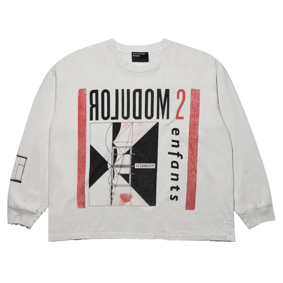 ENFANTS RICHES DÉPRIMÉS MODULAR LONG SLEEVE TEE