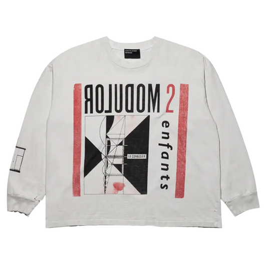 ENFANTS RICHES DÉPRIMÉS MODULAR LONG SLEEVE TEE