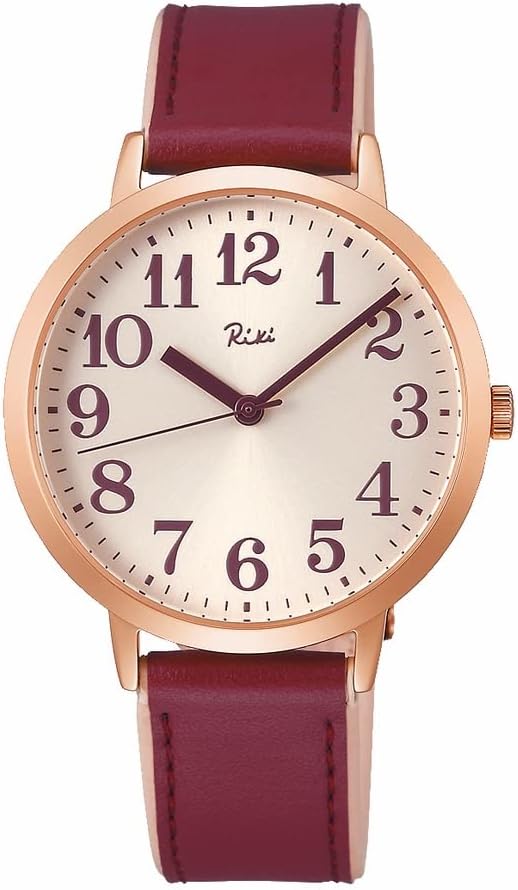 Seiko AKPK437 Women's Wristwatch, Traditional Color Series, Sun-colored Model, Red, multicolor (pink / gold)