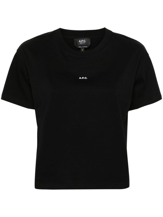 A.p.c. A.P.C. Tシャツとポロスブラック - Image 1