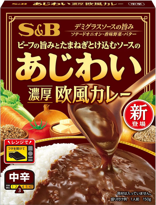 SB Foods Ajiwai Curry Thick European Style 5.3 oz (150 g)