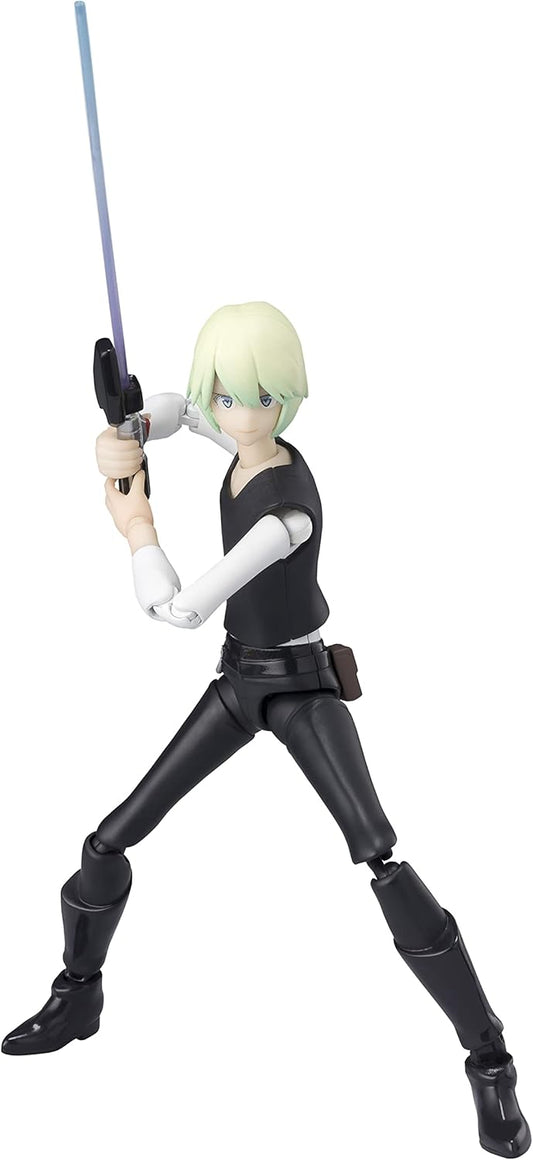 S.H. Figuarts Star Wars: Visions Carre Approx. 5.5 inches (140 mm), ABS, PVC & Fabric, Pre-painted Action Figure