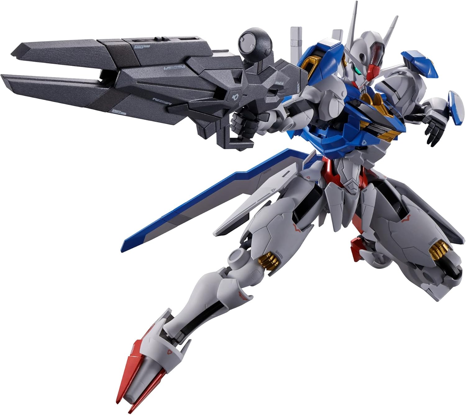 Chogokin Mobile Suit Gundam Mercury Witch Gundam Aerial Approx. 7.1 inches (180 mm), ABS & PVC & Die Cast Pre-painted Action Figure