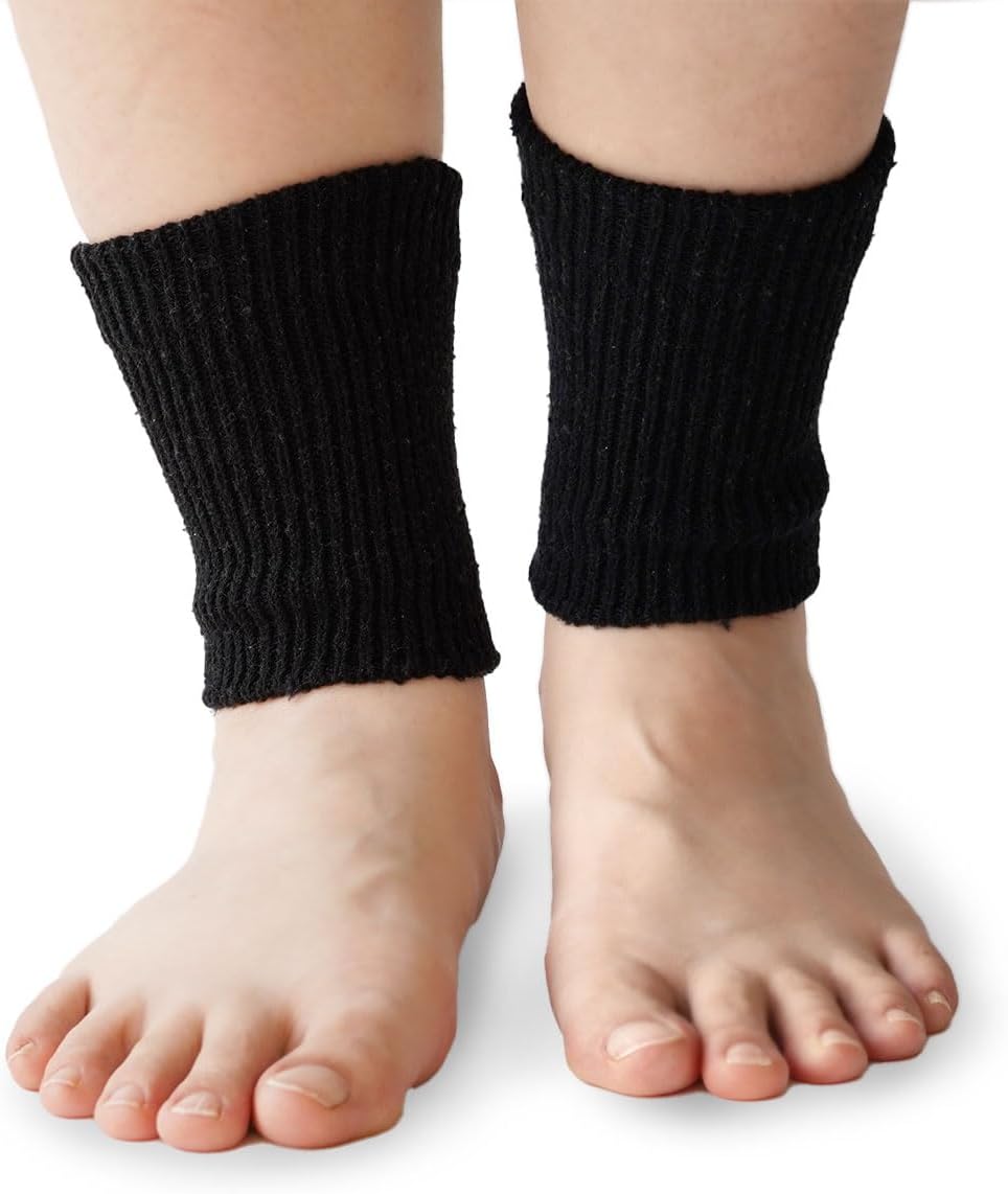 Kinuya SO7367 Silk Blend Wrist and Ankle Warmers, Arm Warmers, Leg Warmers, Women's, Men's, Unisex, Made in Japan