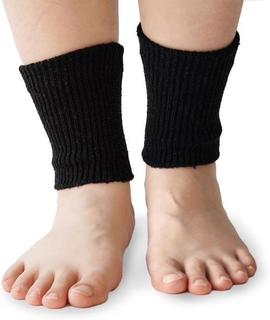 Kinuya SO7367 Silk Blend Wrist and Ankle Warmers, Arm Warmers, Leg Warmers, Women's, Men's, Unisex, Made in Japan