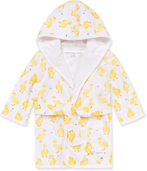 Burt's Bees Baby Hooded Robe Organic Terry Bathrobe, Newborn Bath Essentials, Unisex Boys and Girls