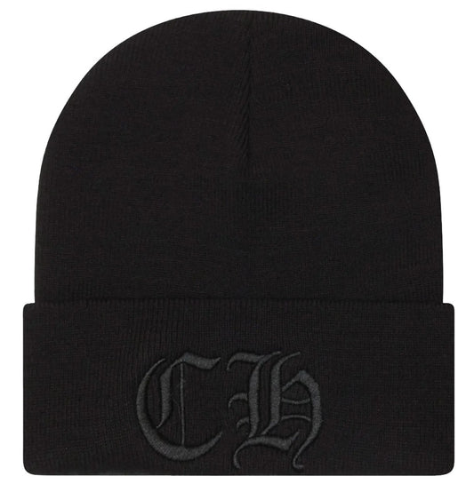 CHROME HEARTS 'ALL BLACK' CH BEANIE
