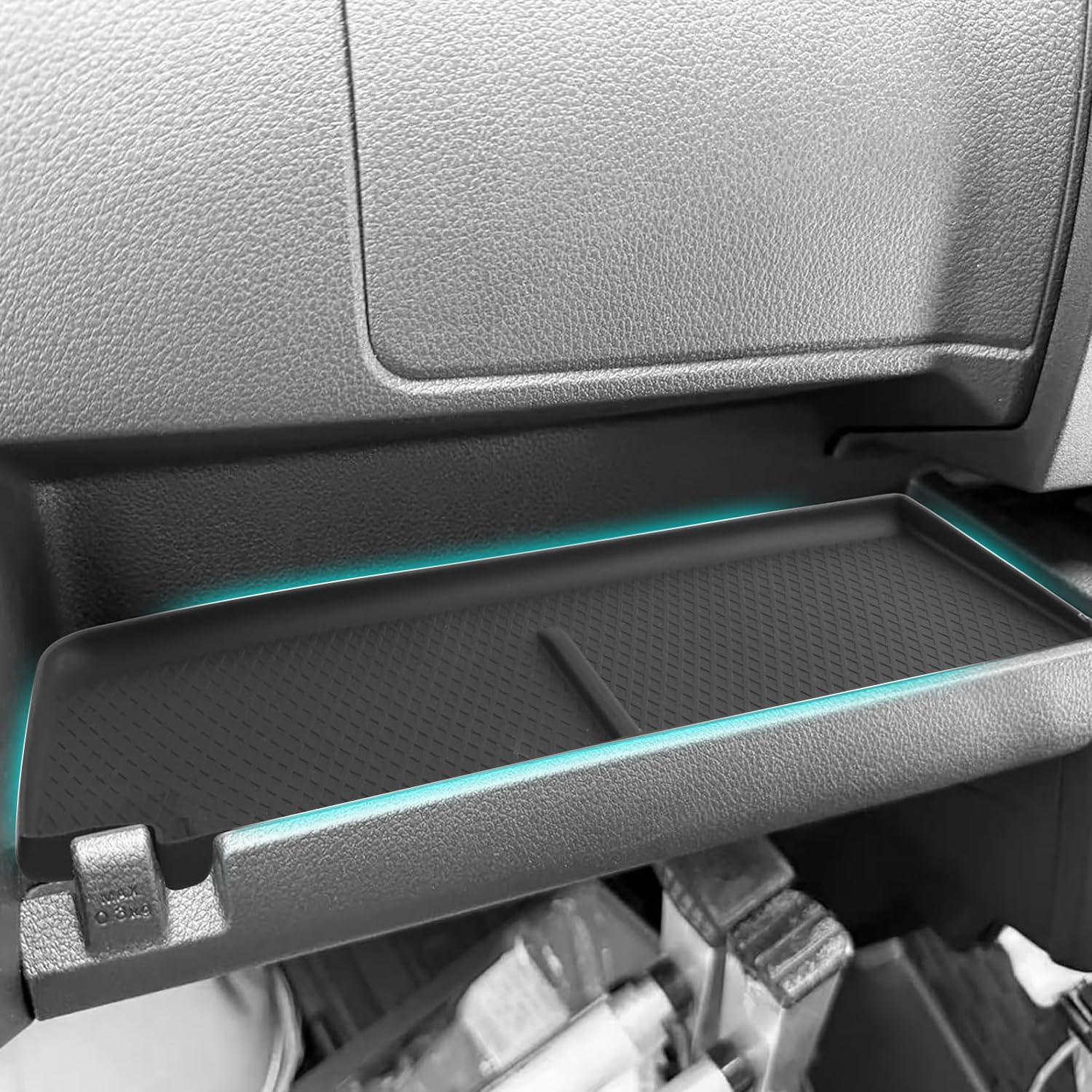 SHAOHAO New Model Daihatsu Atley S700V S700W Interior Mat, 11th Generation, S700V S700W Type, Passenger Seat Tray, Rubber Mat, Dedicated Pilot's Tray, Storage, Trinket Case, Silicone Material