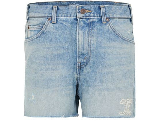CELINE Skate shorts in sweet honey wash - Image 1